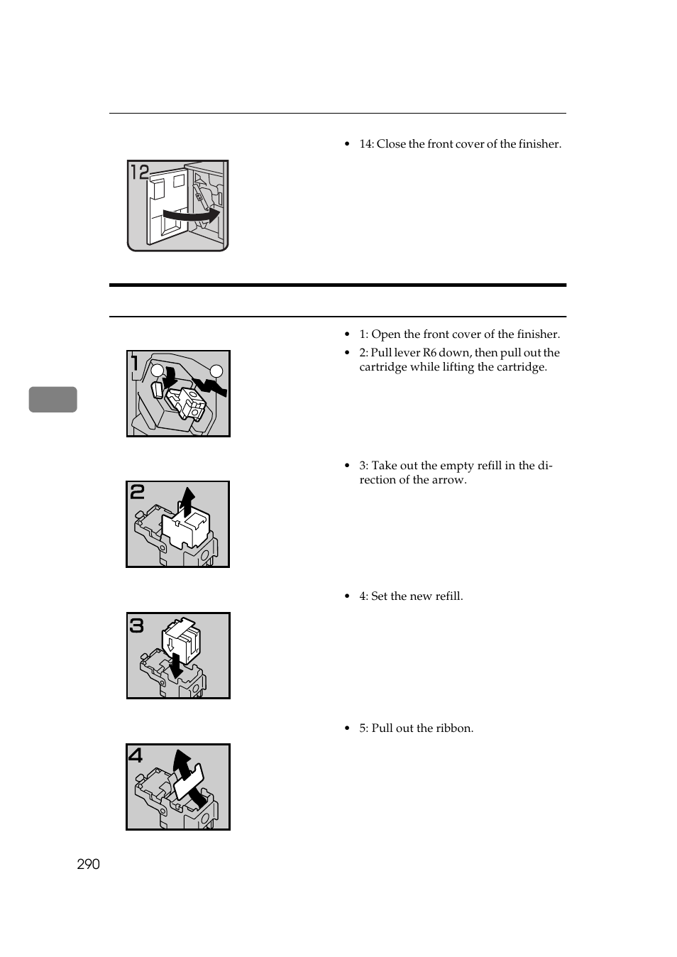 Booklet finisher | Ricoh 700 User Manual | Page 306 / 372
