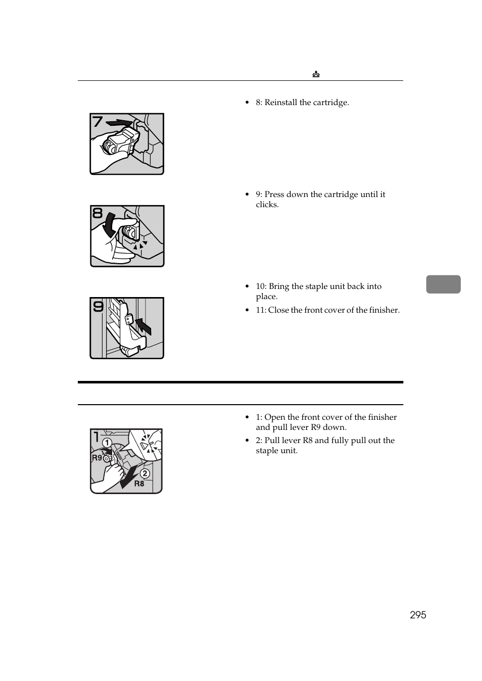 Sheet finisher | Ricoh 700 User Manual | Page 311 / 372