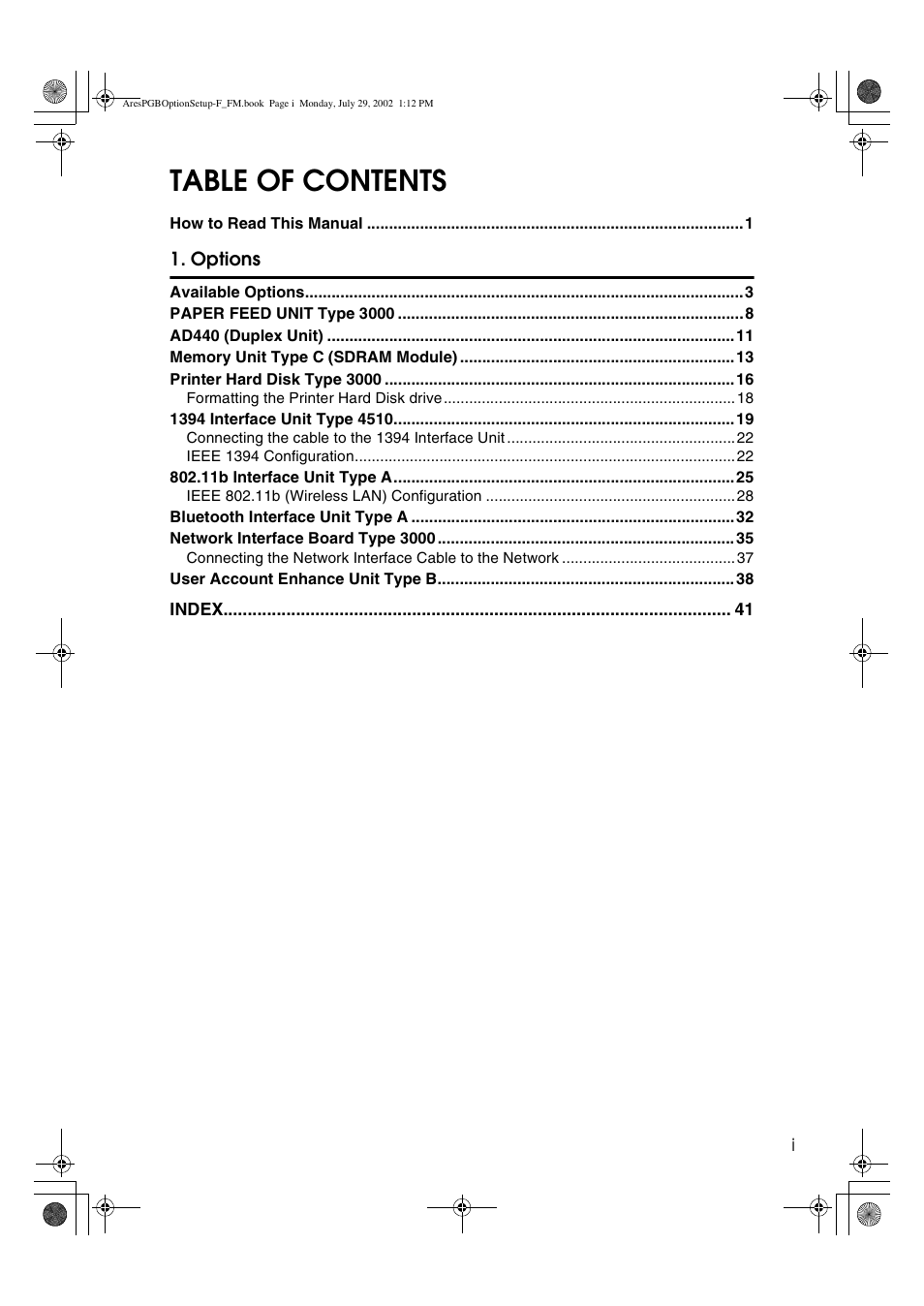 Ricoh AFICIO CL3000DN User Manual | Page 3 / 48
