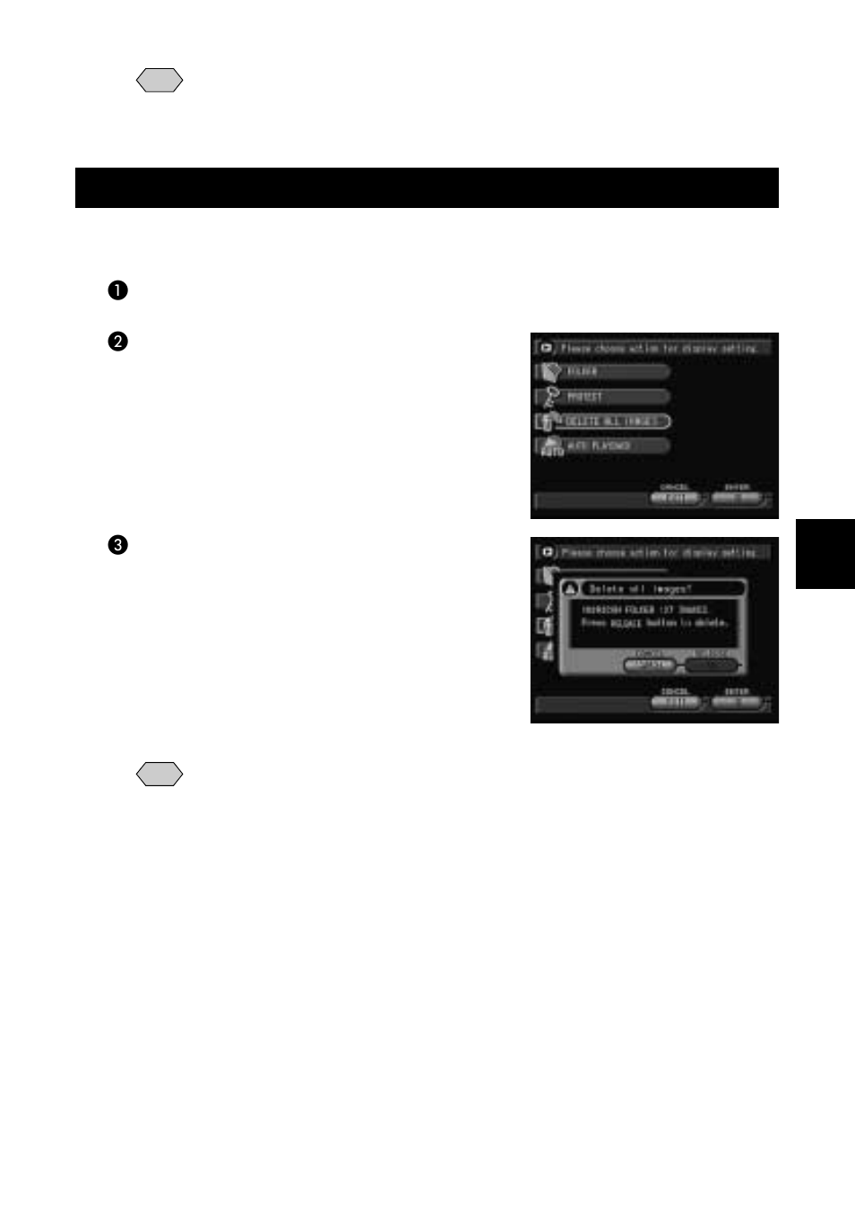 Deleting all files | Ricoh Camera RDC-i700 User Manual | Page 115 / 155