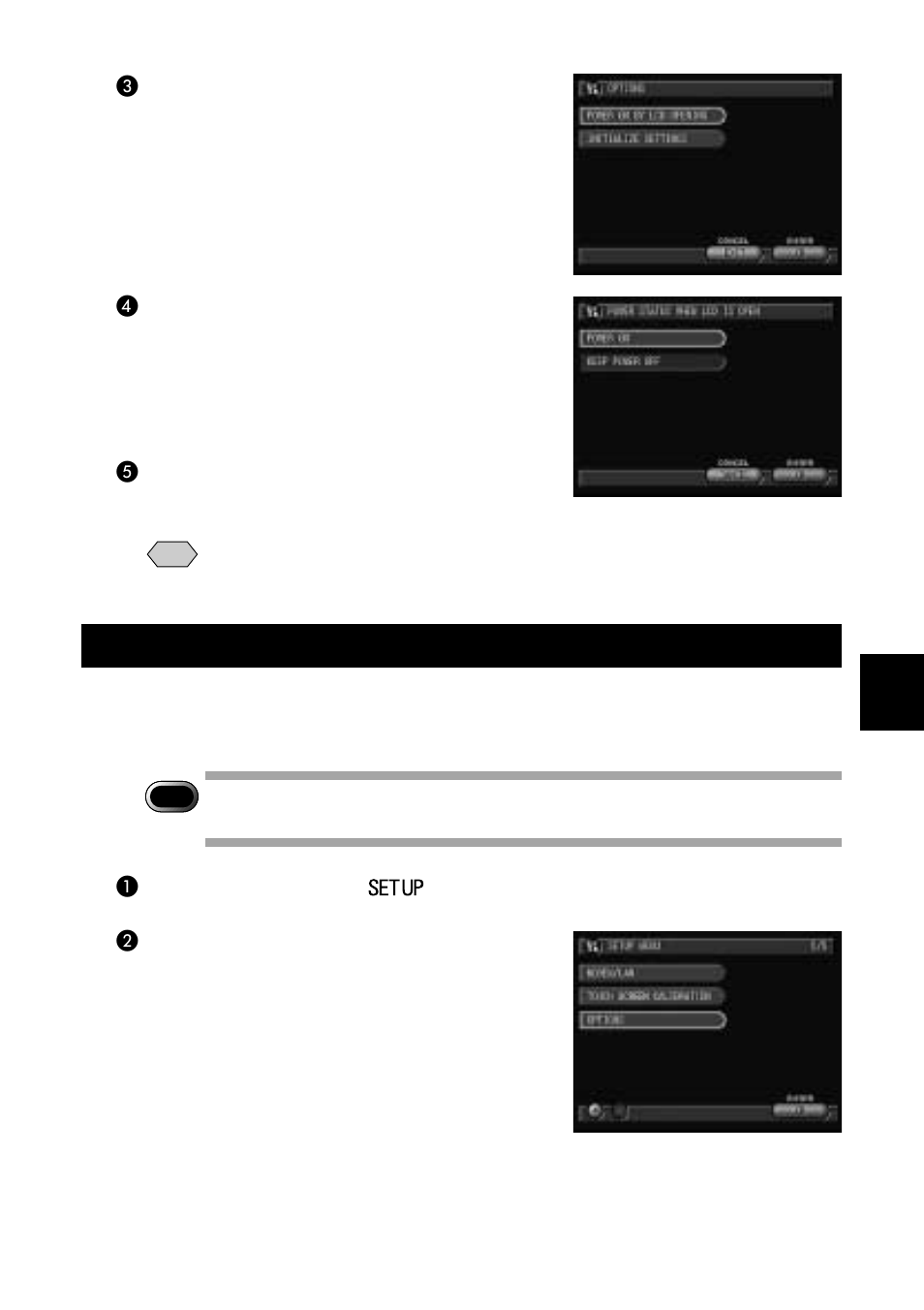 Initializing the settings | Ricoh Camera RDC-i700 User Manual | Page 125 / 155