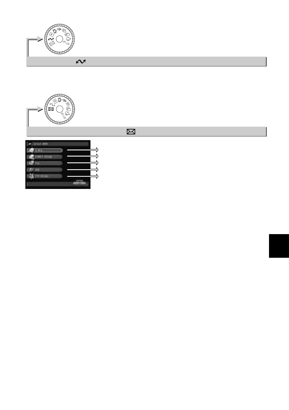 Pc mode ( ) communication mode ( ) | Ricoh Camera RDC-i700 User Manual | Page 151 / 155
