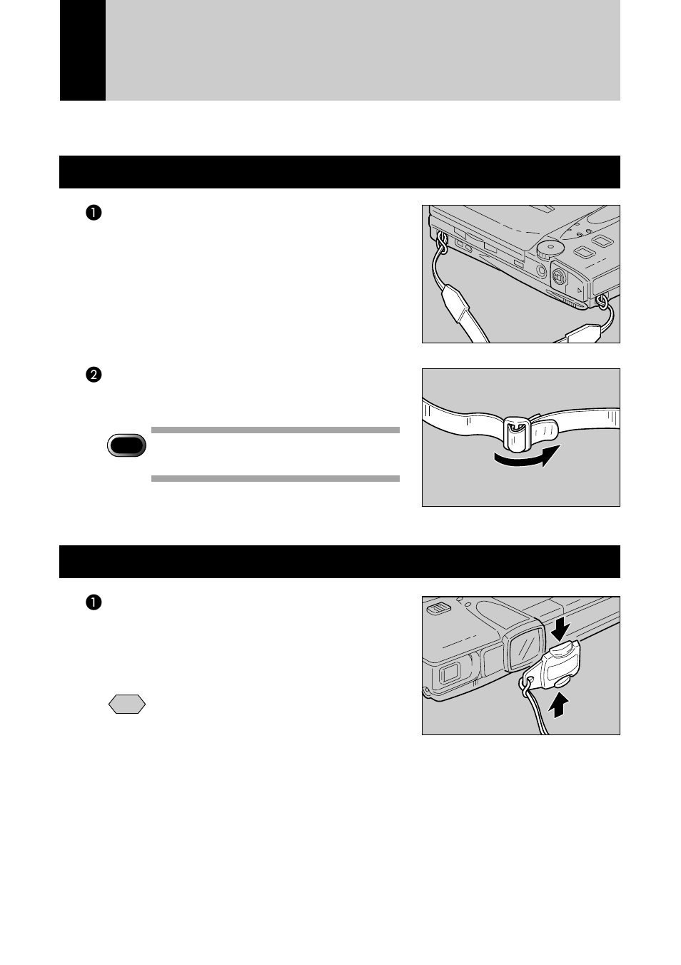 Before using the camera, Attaching the neck strap, Attaching the lens cap | Ricoh Camera RDC-i700 User Manual | Page 16 / 155