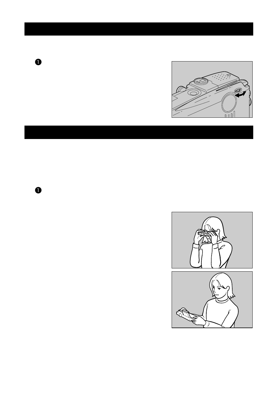 Adjusting the viewfinder diopter, How to hold the camera | Ricoh Camera RDC-i700 User Manual | Page 46 / 155