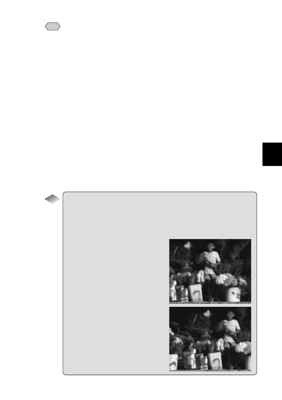 When focusing is difficult, Focus lock shooting | Ricoh Camera RDC-i700 User Manual | Page 59 / 155