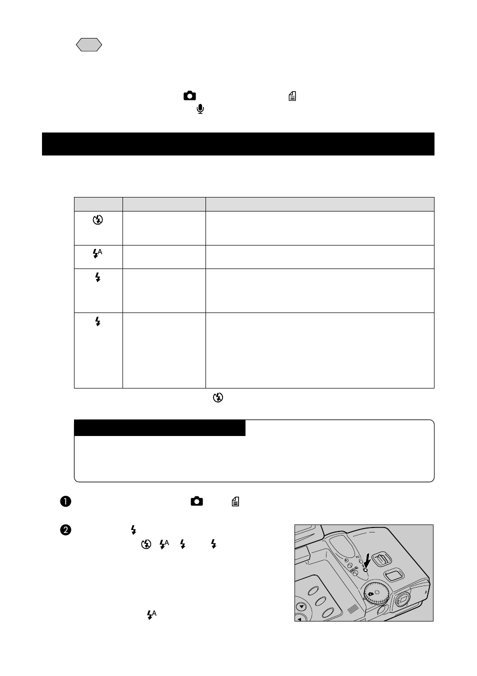 Changing flash modes | Ricoh Camera RDC-i700 User Manual | Page 64 / 155