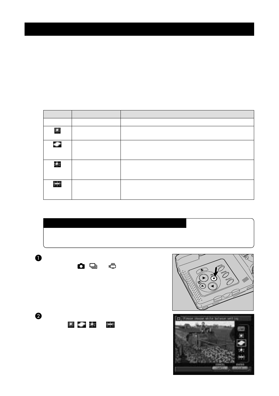 Changing the white balance mode | Ricoh Camera RDC-i700 User Manual | Page 68 / 155