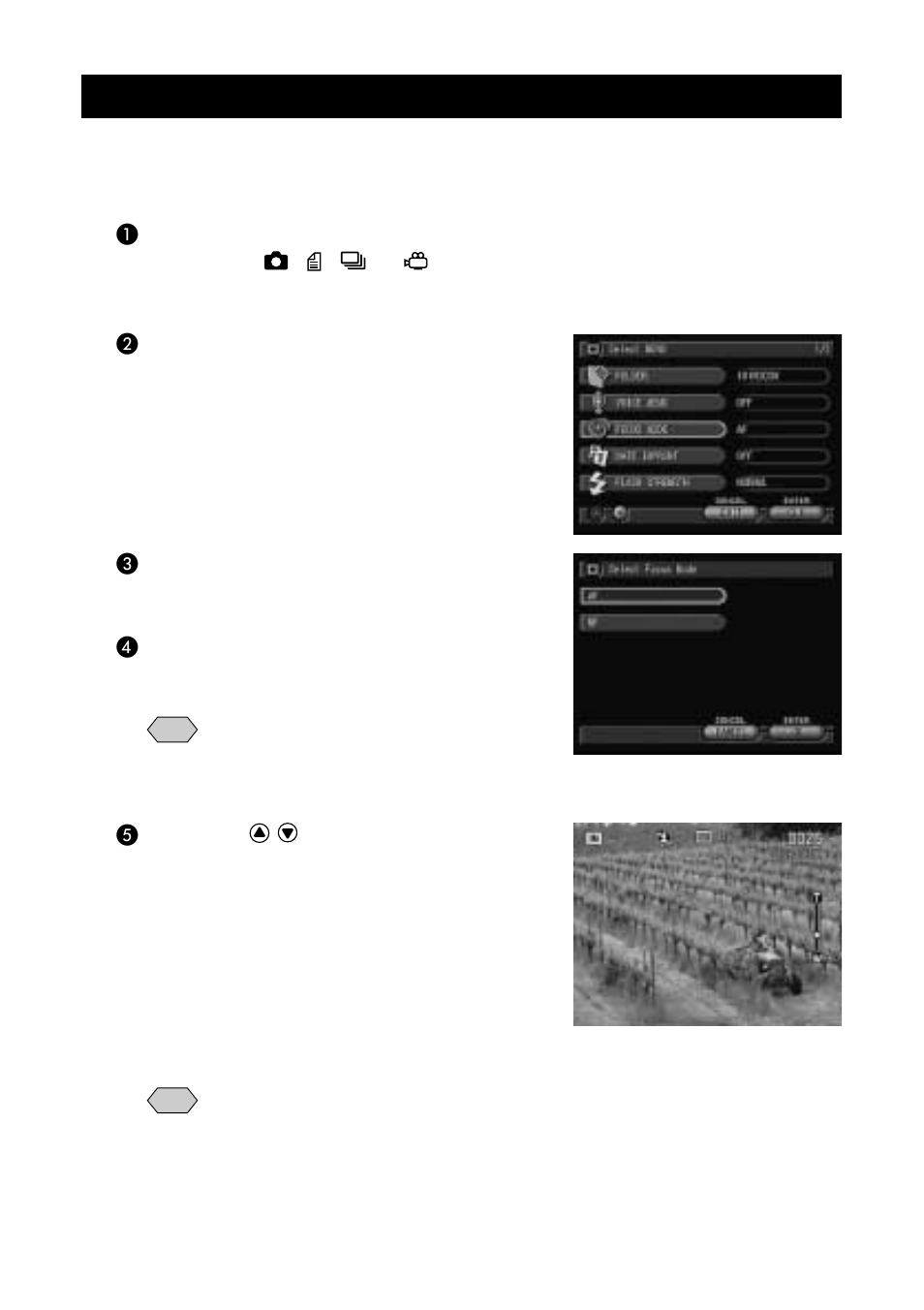 Manual focus shooting | Ricoh Camera RDC-i700 User Manual | Page 72 / 155