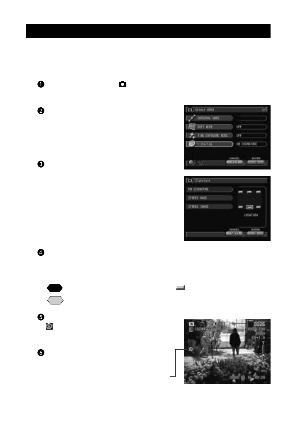 Signature imprint mode | Ricoh Camera RDC-i700 User Manual | Page 82 / 155