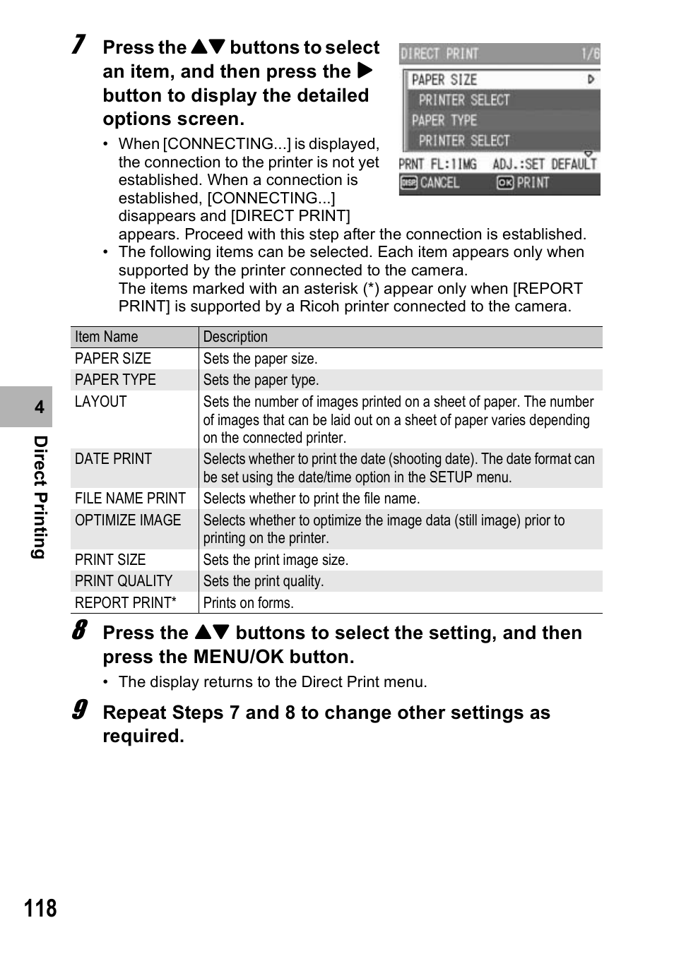 Ricoh Caplio R6 User Manual | Page 120 / 195