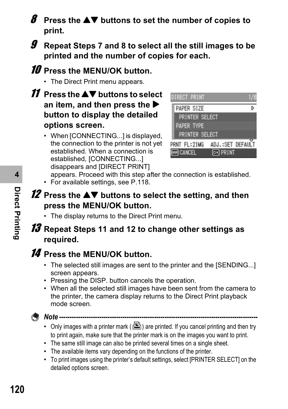 Ricoh Caplio R6 User Manual | Page 122 / 195