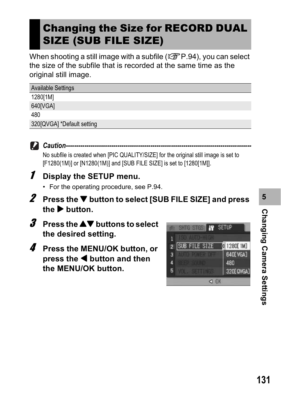 Ricoh Caplio R6 User Manual | Page 133 / 195