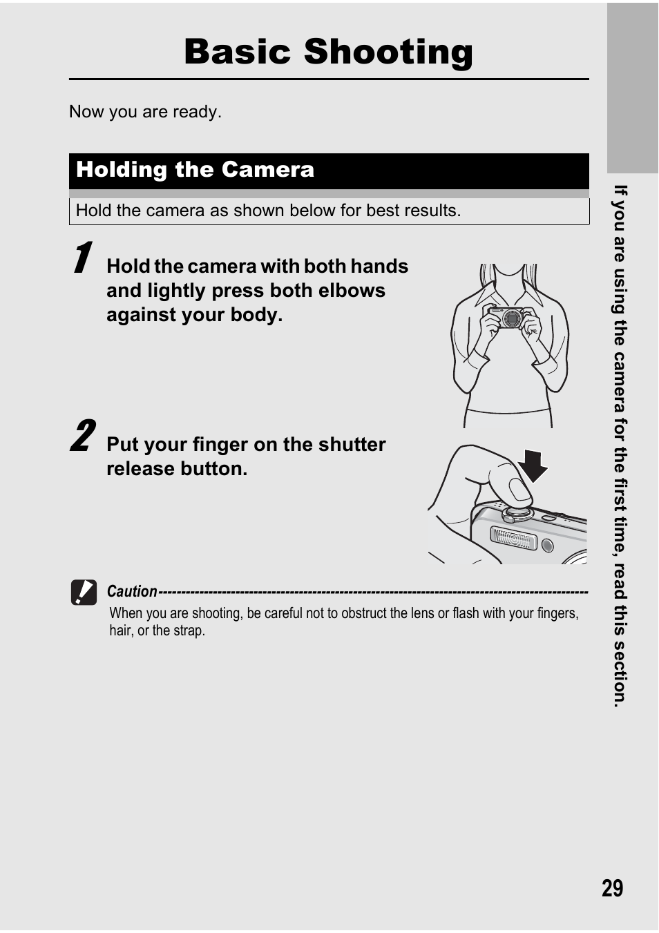 Basic shooting | Ricoh Caplio R6 User Manual | Page 31 / 195