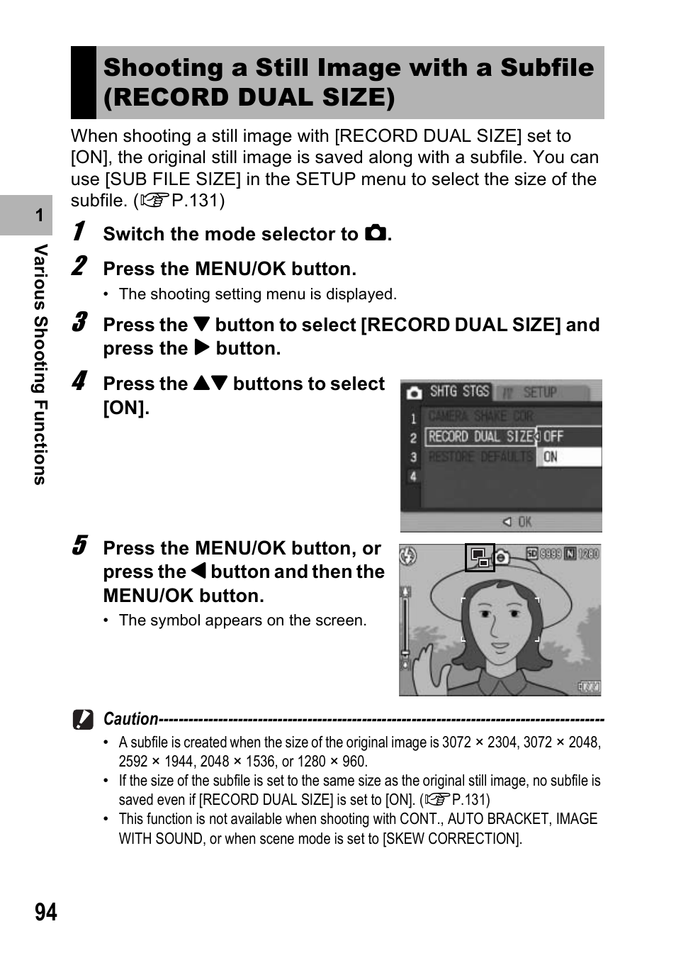 Ricoh Caplio R6 User Manual | Page 96 / 195