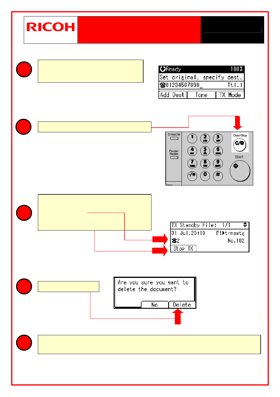 Ricoh MP 2000LE User Manual | Page 10 / 10