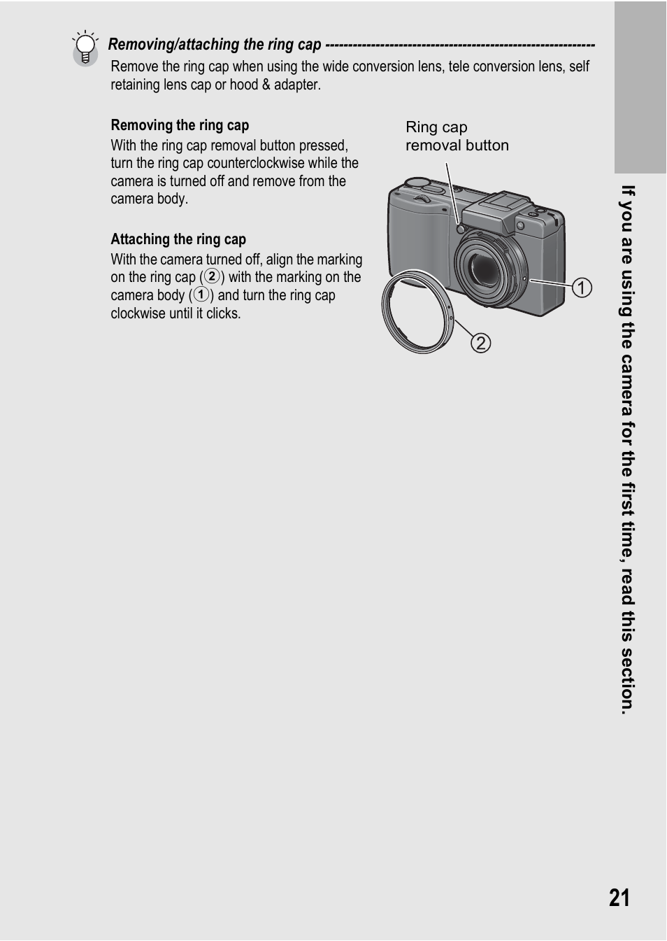 Ricoh GX200 VF KIT User Manual | Page 23 / 266