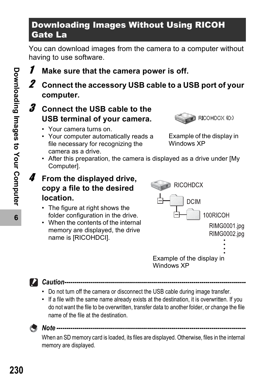 Ricoh GX200 VF KIT User Manual | Page 232 / 266