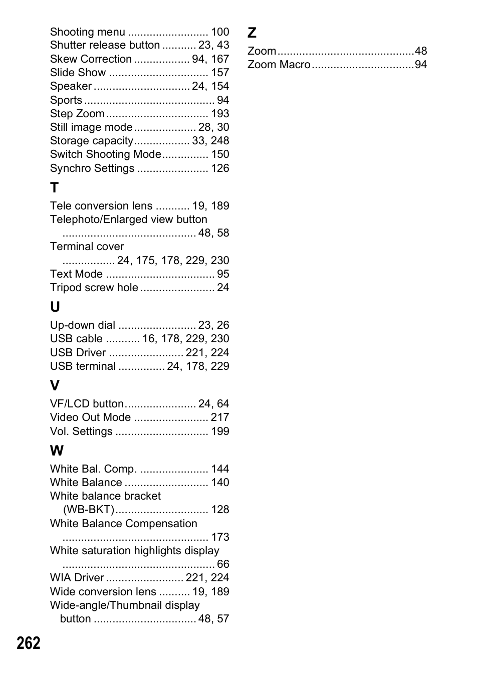 Ricoh GX200 VF KIT User Manual | Page 264 / 266