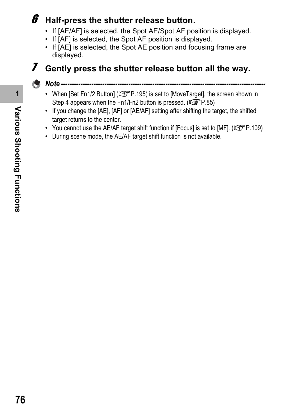 Ricoh GX200 VF KIT User Manual | Page 78 / 266