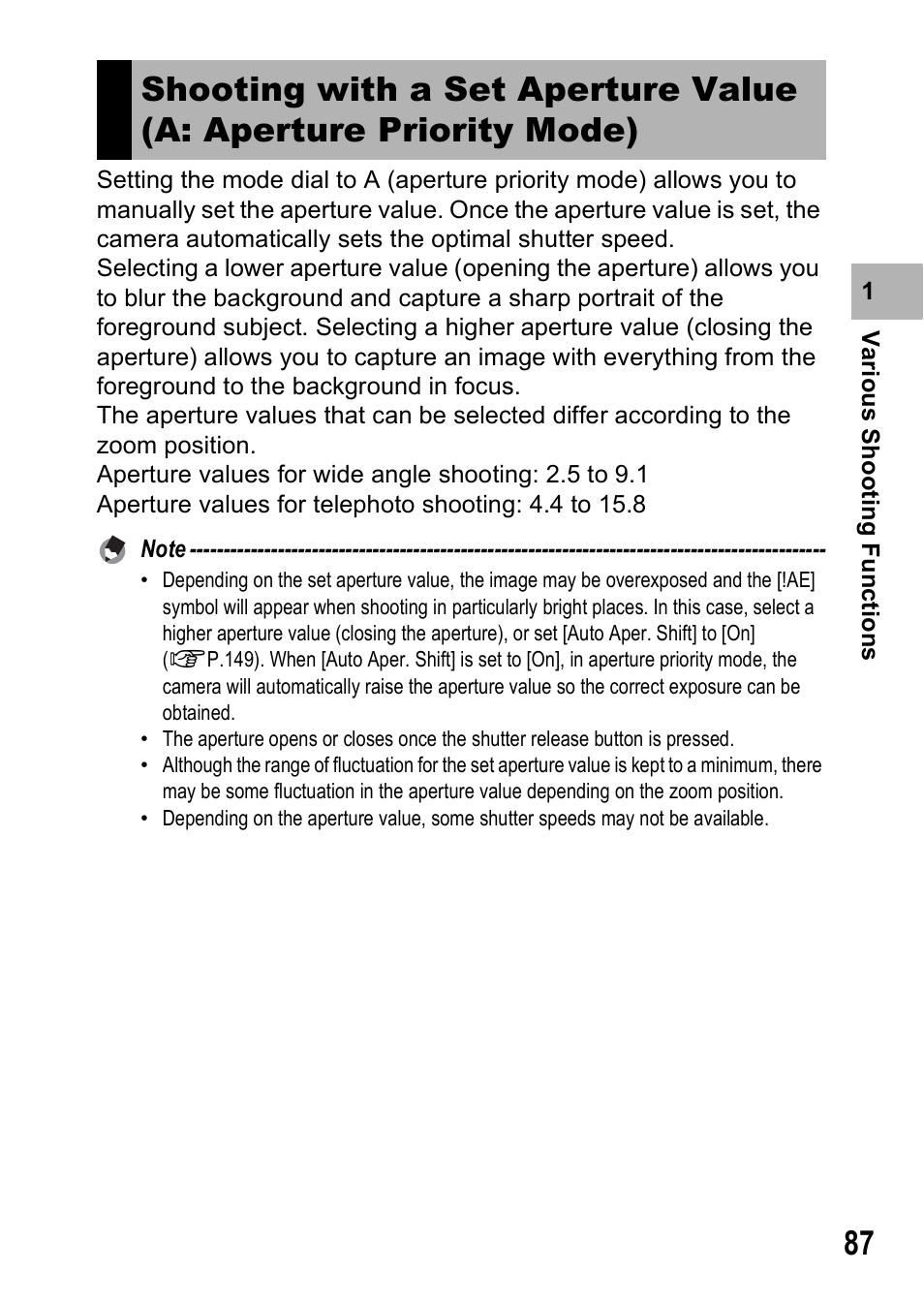 Ricoh GX200 VF KIT User Manual | Page 89 / 266