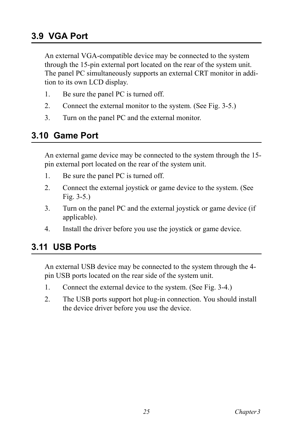 9 vga port, 10 game port, 11 usb ports | Vga port, Game port, Usb ports | Ricoh PPC-154 User Manual | Page 33 / 70