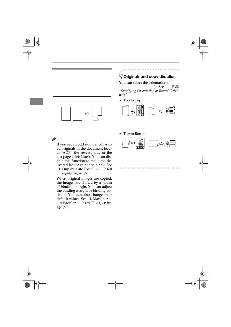 Sided -> 2-sided | Ricoh 450 User Manual | Page 102 / 209