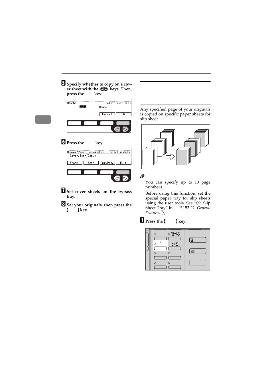 Paper designate | Ricoh 450 User Manual | Page 110 / 209