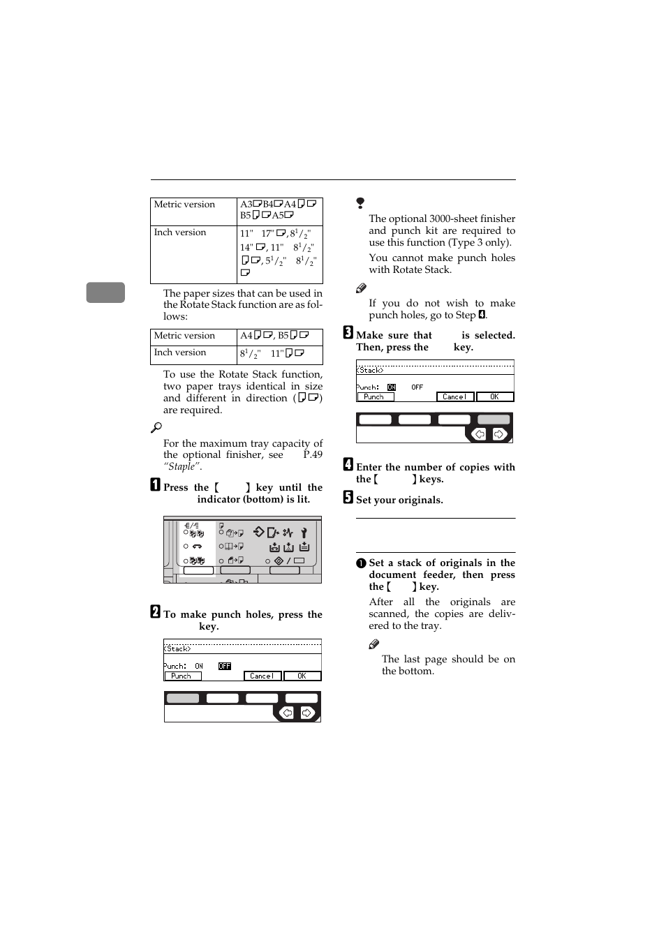 Ricoh 450 User Manual | Page 64 / 209