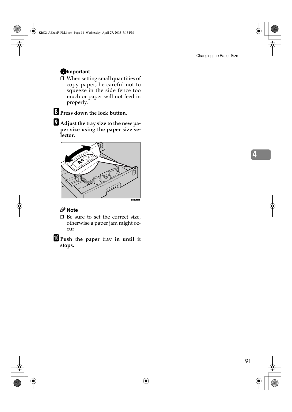 Ricoh Aficio DSm616 User Manual | Page 103 / 128
