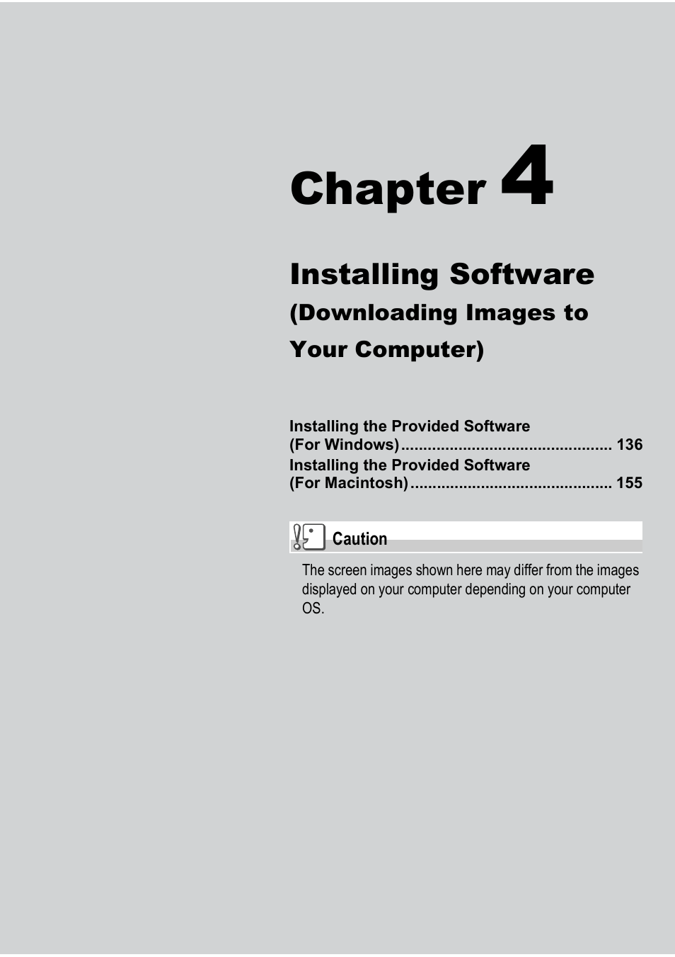 Chapter | Ricoh CAPLIO R4 User Manual | Page 137 / 188