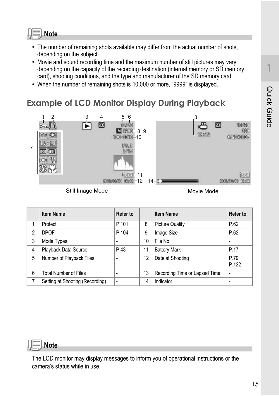 Example of lcd monitor display during playback | Ricoh CAPLIO R4 User Manual | Page 17 / 188