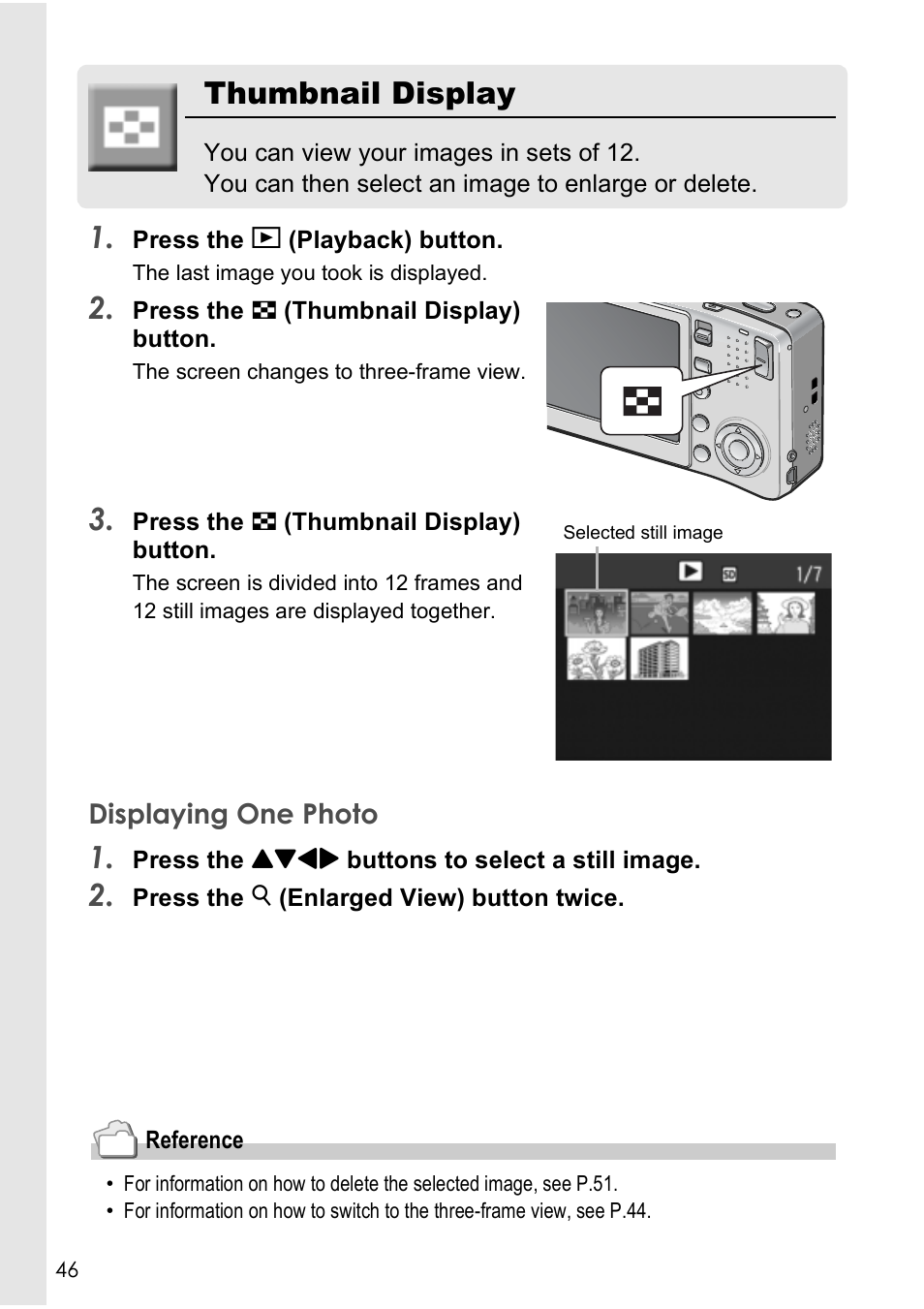 Thumbnail display | Ricoh CAPLIO R4 User Manual | Page 48 / 188