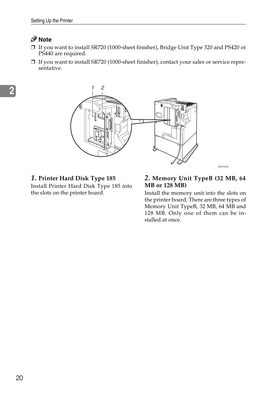 Ricoh Aficio AP3200 User Manual | Page 36 / 102