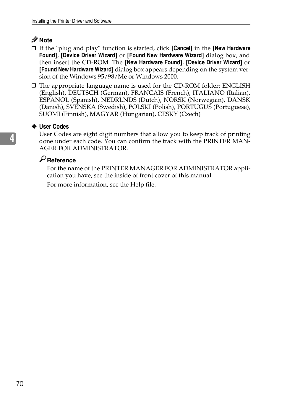 Ricoh Aficio AP3200 User Manual | Page 86 / 102