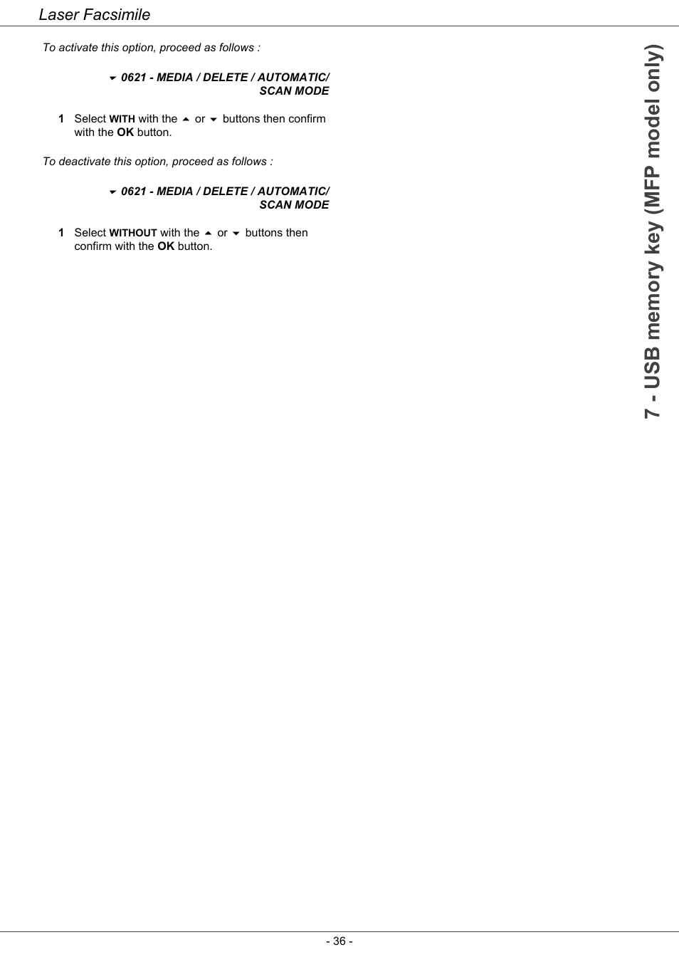 Laser facsimile | Ricoh LASER FACSIMILE User Manual | Page 39 / 59