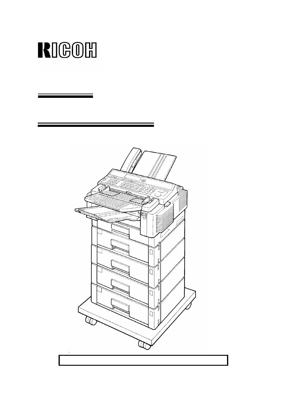 Ricoh FAX5600L User Manual | 269 pages