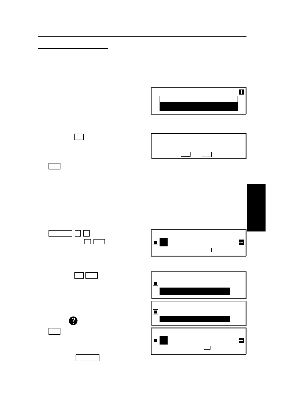 Input your label, using the quick dial keys. 4, Either: ❐ label another: go to step 2. ❐ finish | Ricoh FAX5600L User Manual | Page 121 / 269