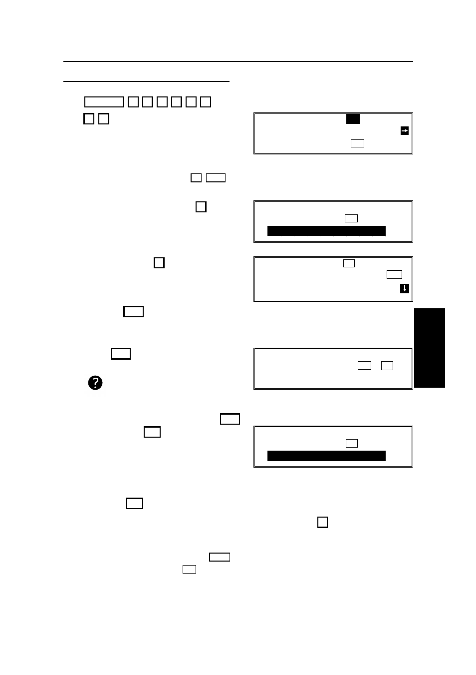 Programming the authorized senders 1, Either: ❐ store some rtis/csis, Go to step 6. ❐ finish | Type in an rti or csi, then press, Either: ❐ store this rti as a wild card, Otherwise | Ricoh FAX5600L User Manual | Page 147 / 269