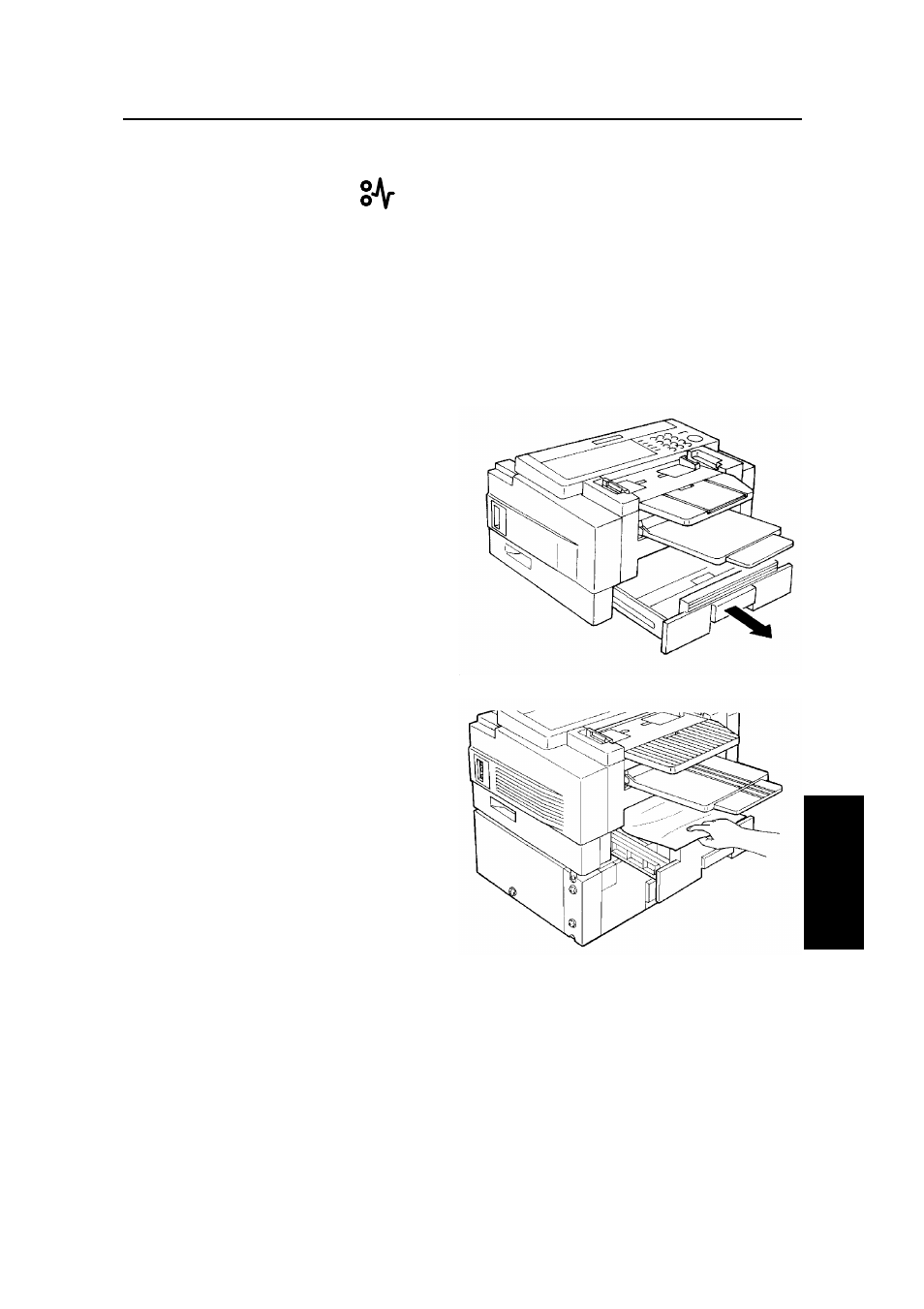 Copy jams, Cassette entrance | Ricoh FAX5600L User Manual | Page 229 / 269