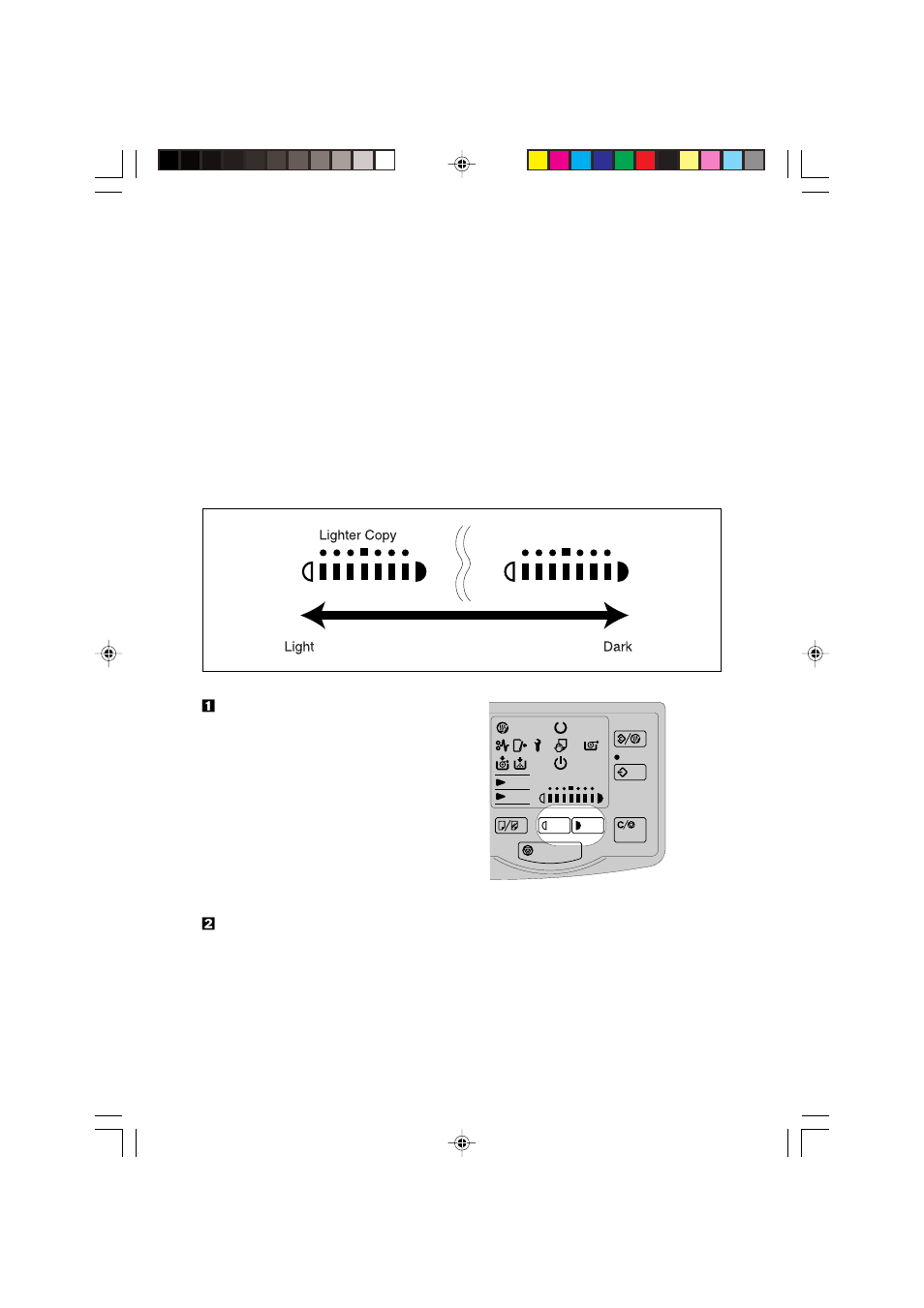 Adjusting copy image density | Ricoh A251 User Manual | Page 112 / 151