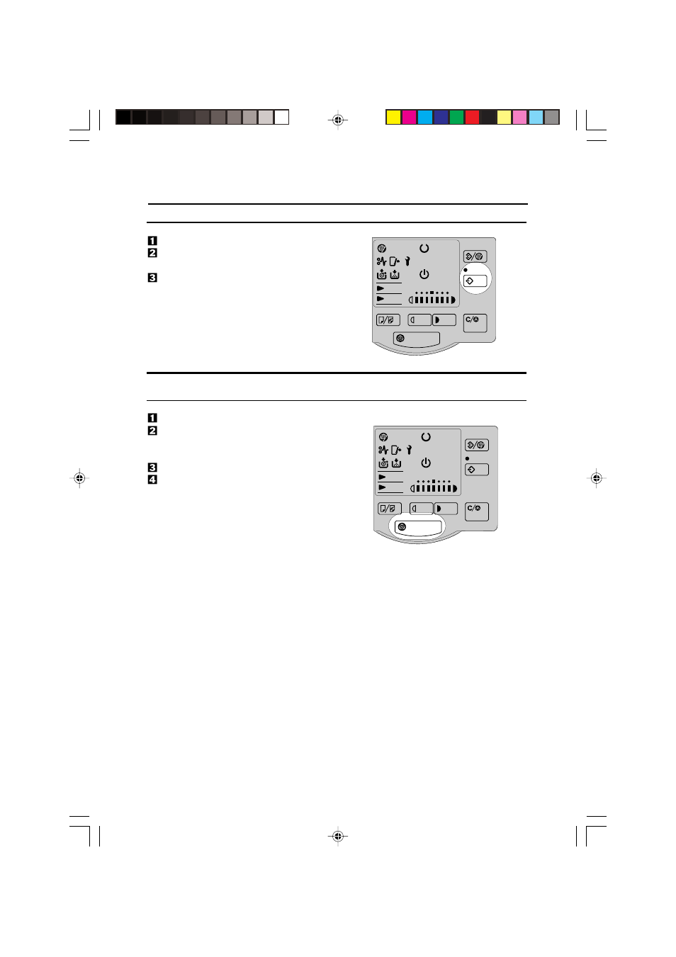 B) changing the default setting, Recalling settings stored in the program key | Ricoh A251 User Manual | Page 43 / 151