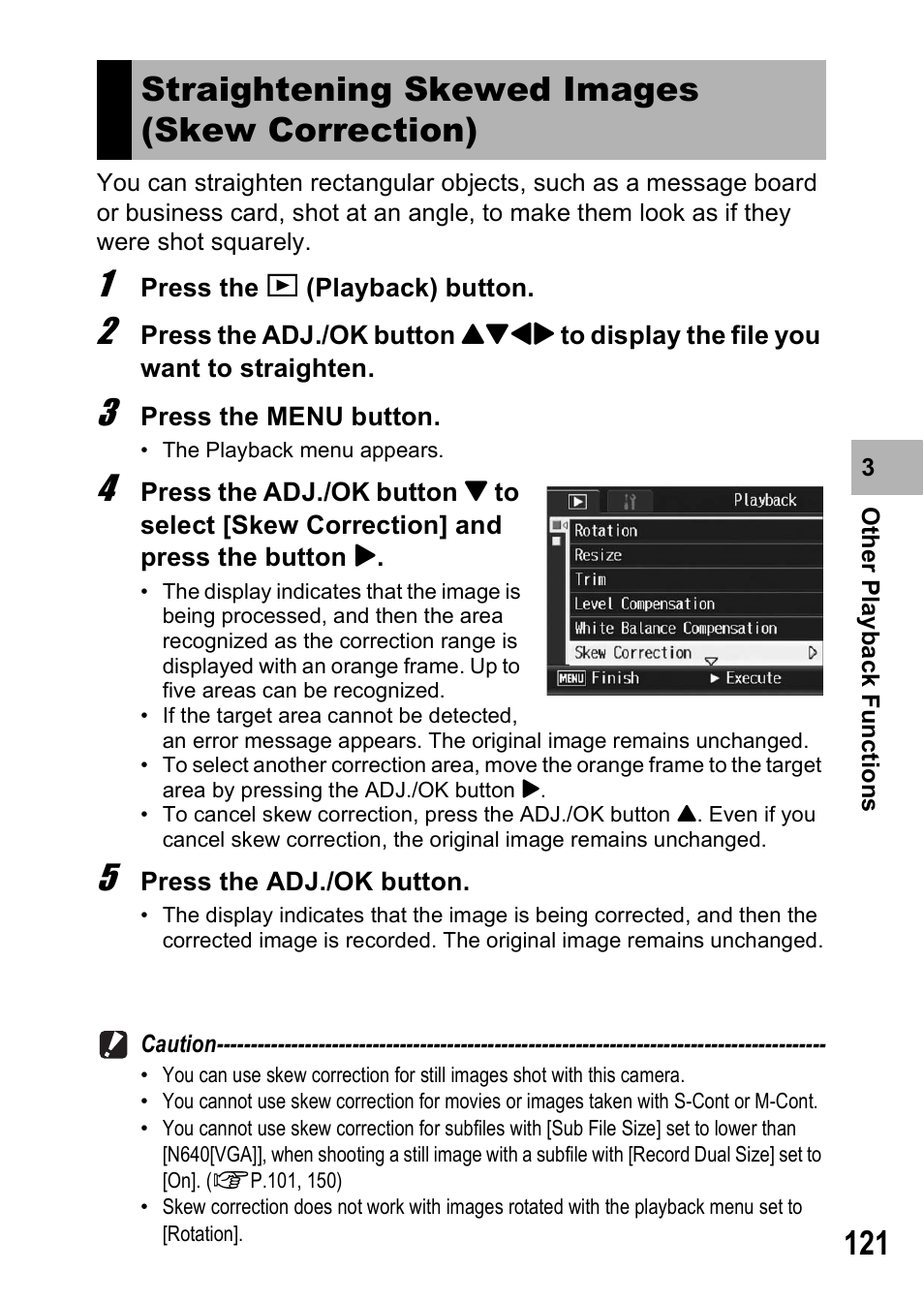 Straightening skewed images (skew correction) | Ricoh R8 User Manual | Page 123 / 211