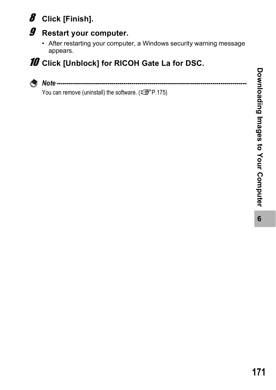 Ricoh R8 User Manual | Page 173 / 211