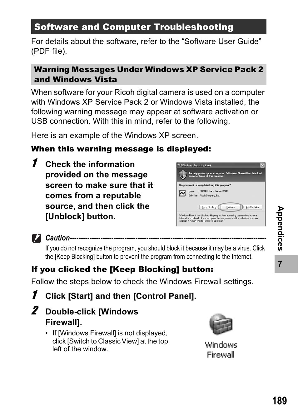Ricoh R8 User Manual | Page 191 / 211