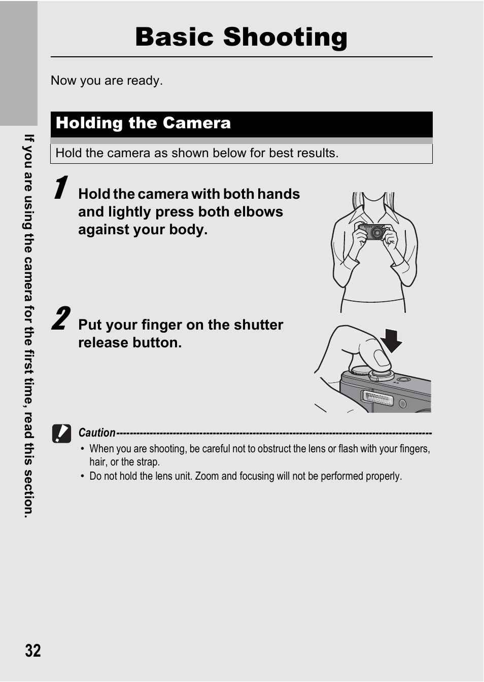 Basic shooting | Ricoh R8 User Manual | Page 34 / 211