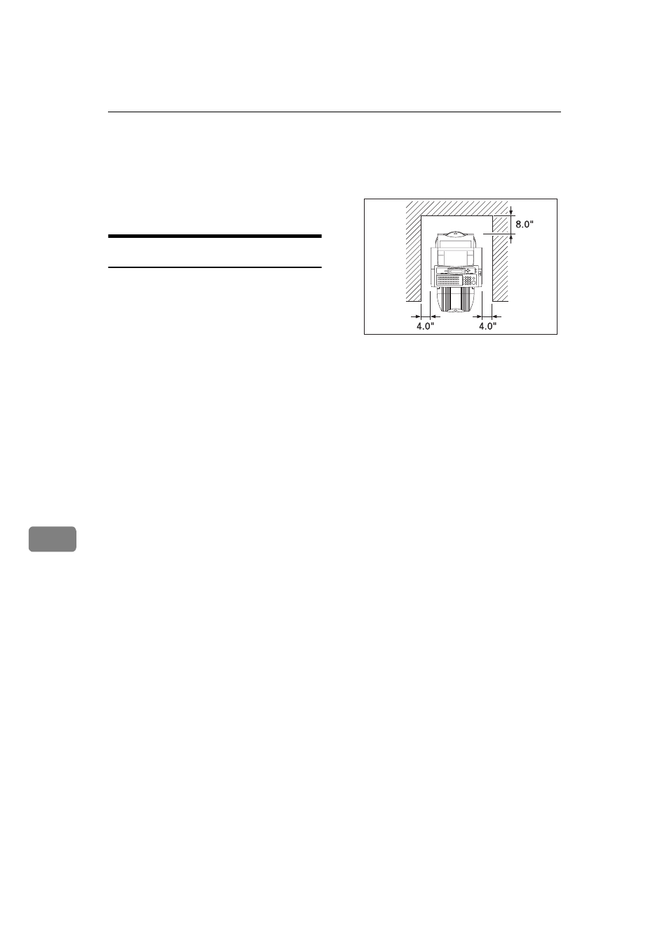 Machine environment, Location, 8machine environment | Ricoh H545 User Manual | Page 162 / 194