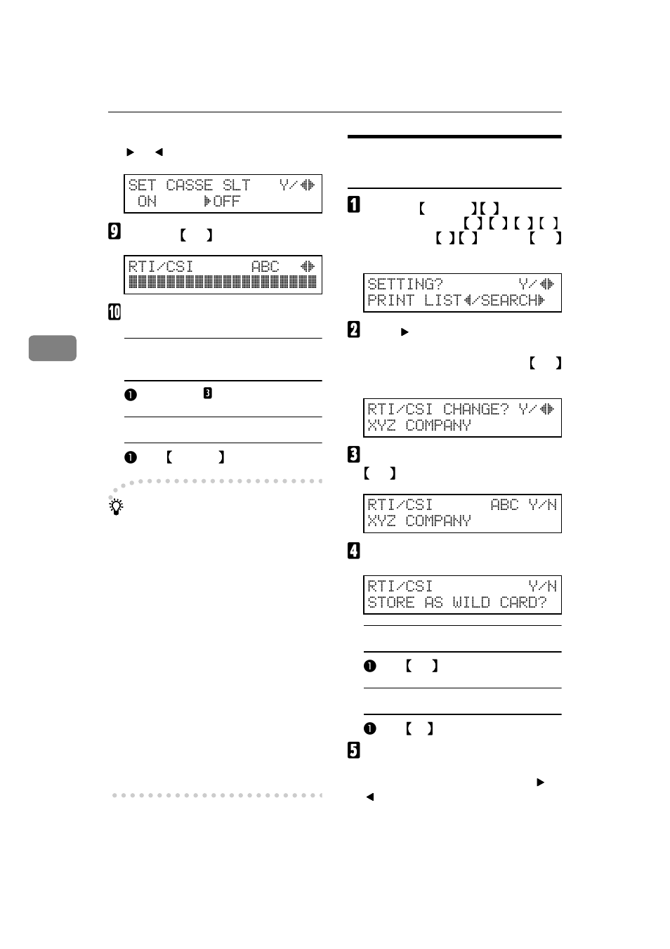 Editing the rti/csi for the special terminals | Ricoh H545 User Manual | Page 74 / 194