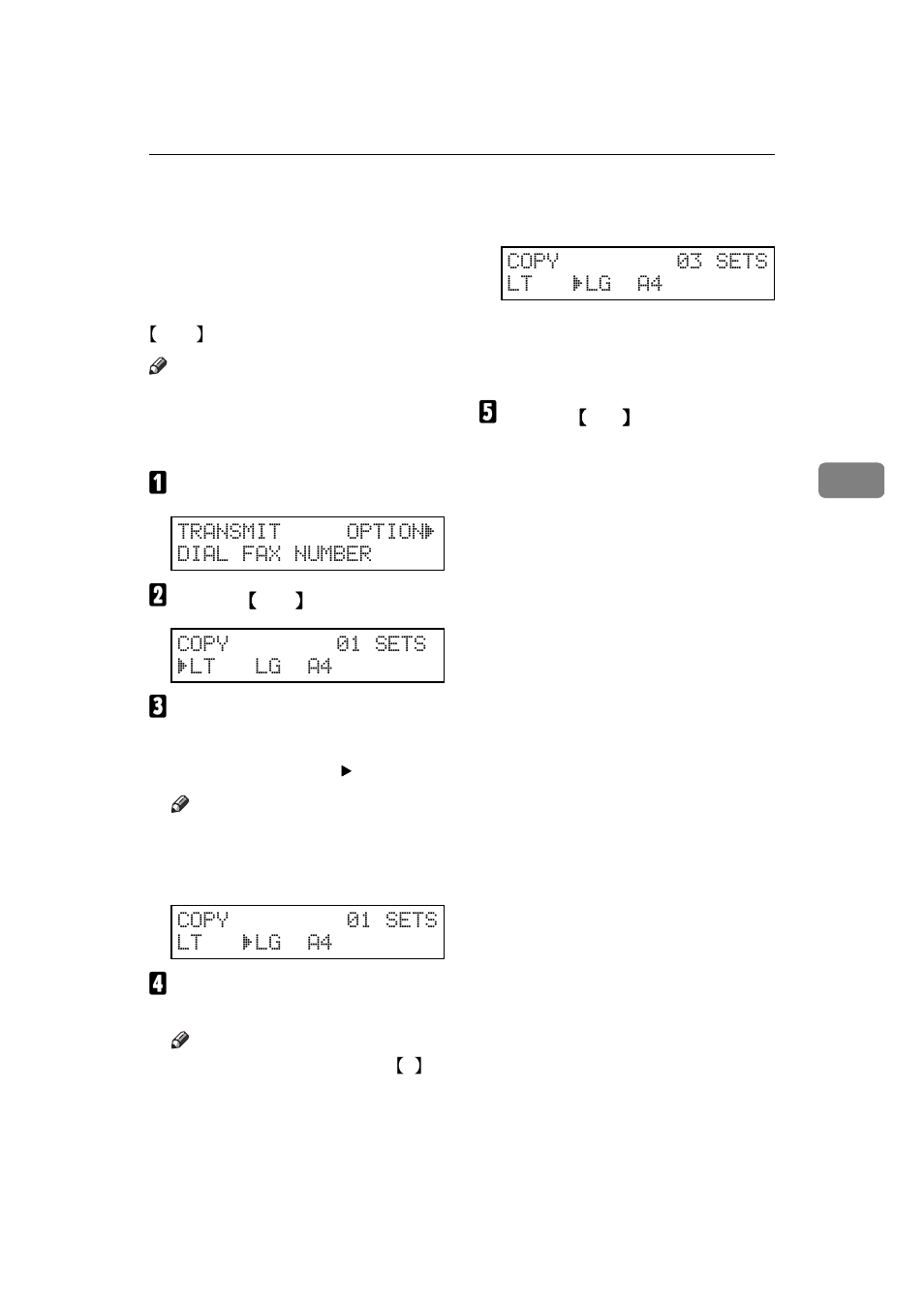 Copying, 4copying | Ricoh H545 User Manual | Page 89 / 194
