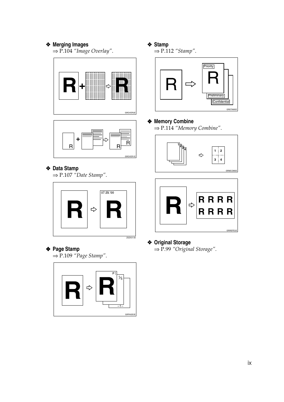 Ricoh JP8000 User Manual | Page 13 / 464