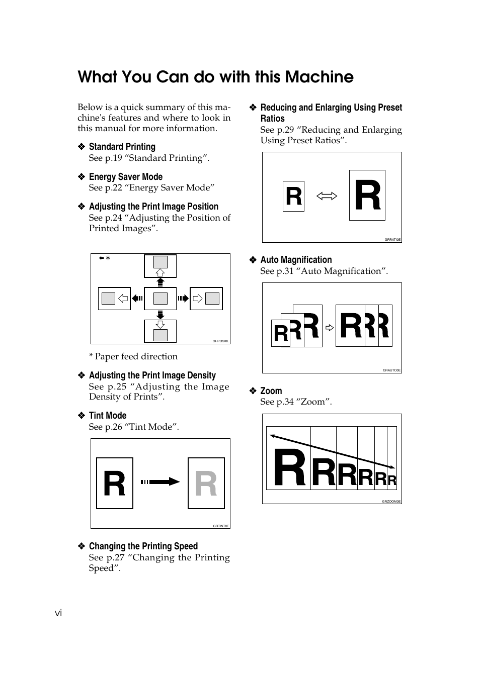 What you can do with this machine | Ricoh JP8000 User Manual | Page 238 / 464